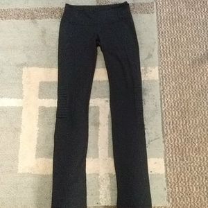 Black lululemon athleisure pants/leggings. Perfect condition, no flaws.
